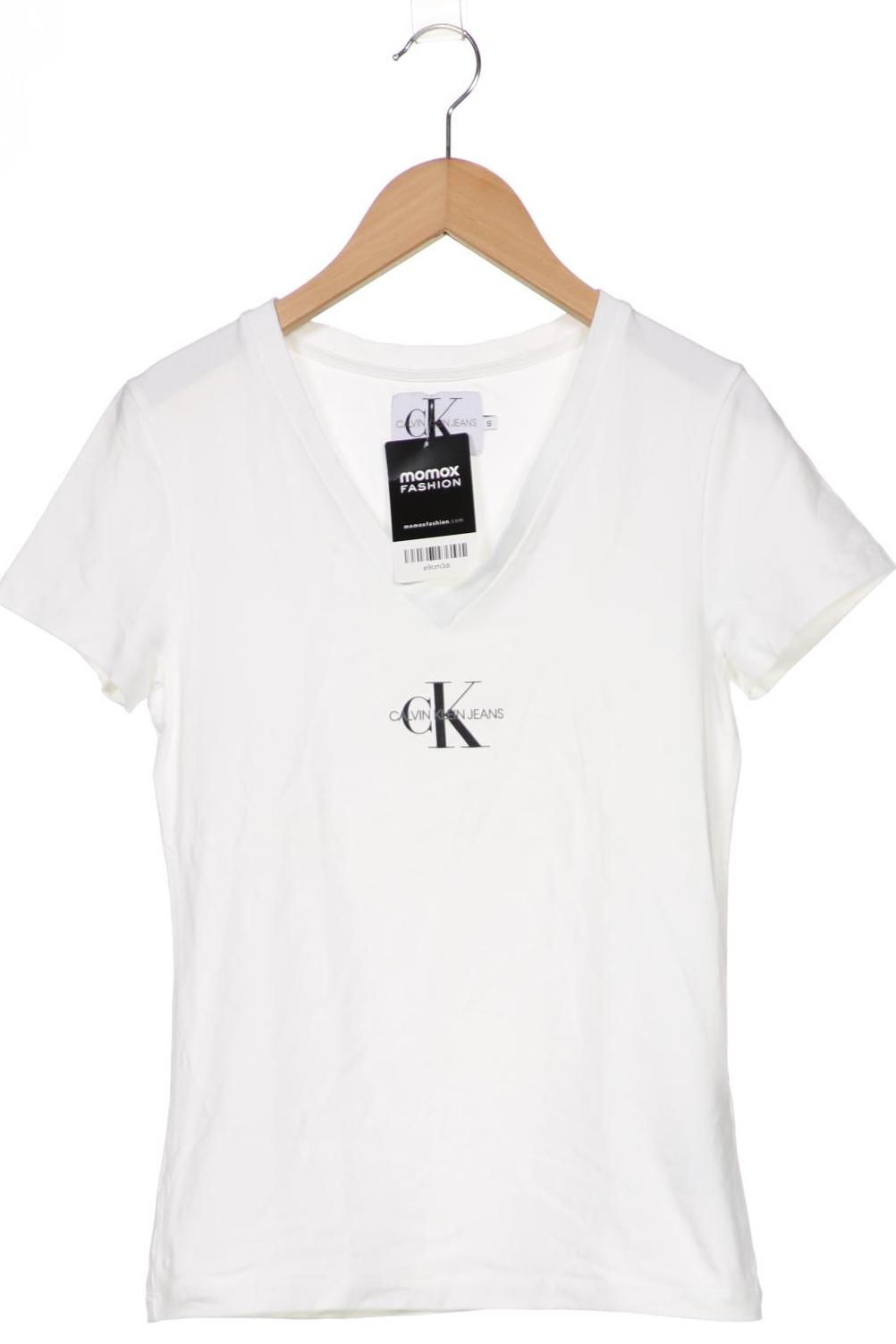 

Calvin Klein Jeans Damen T-Shirt, weiß