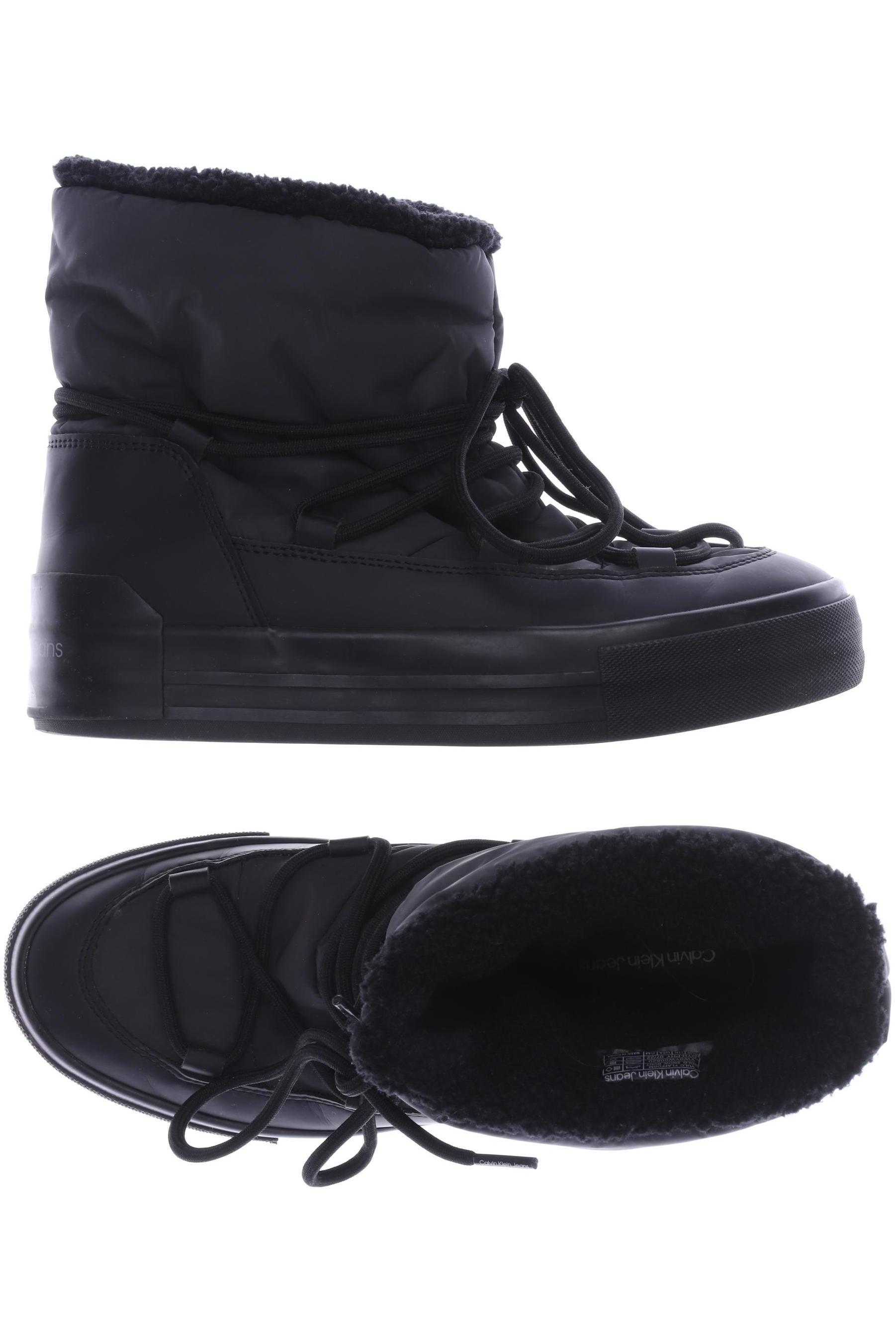 

Calvin Klein Jeans Damen Stiefelette, schwarz