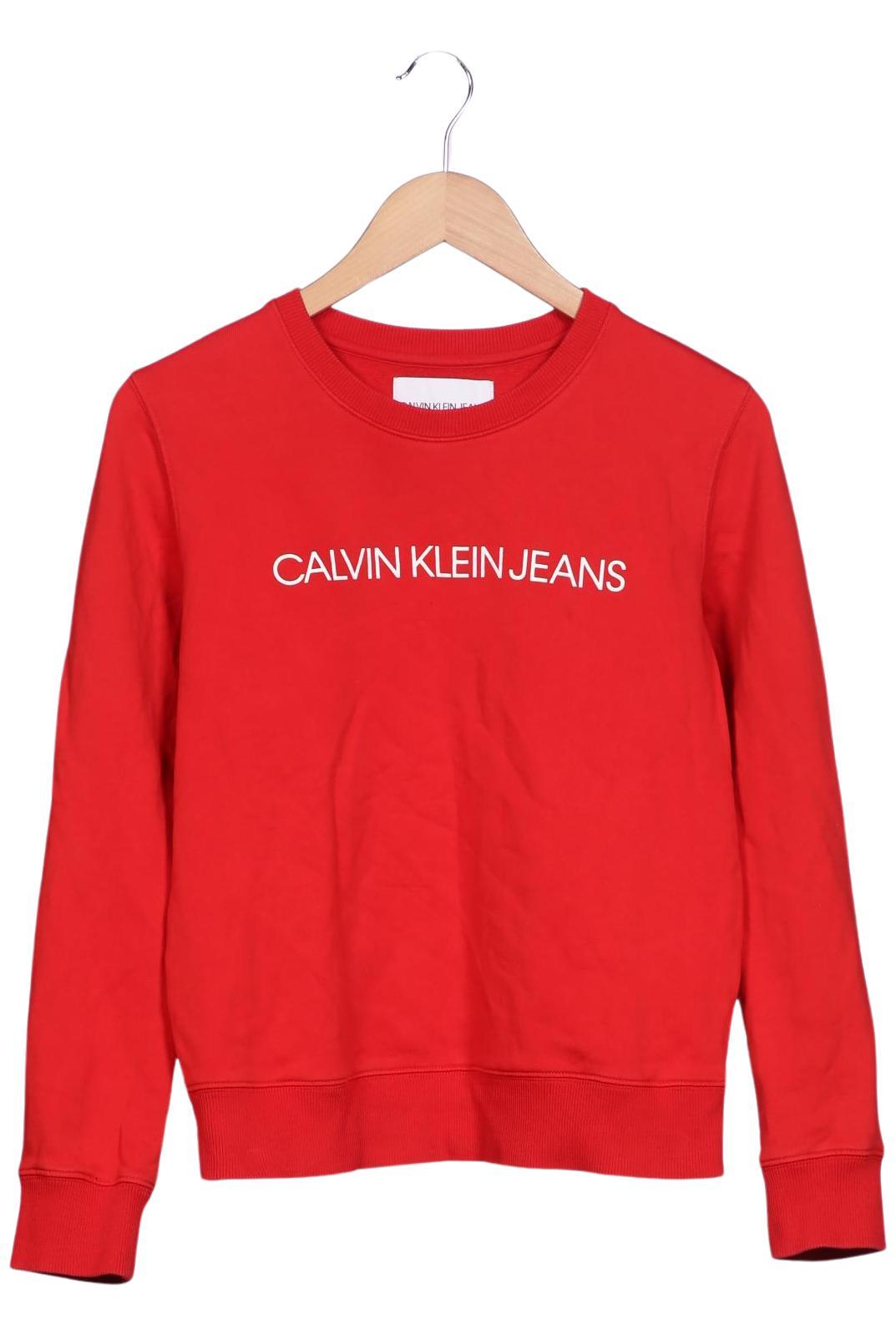 

Calvin Klein Jeans Damen Sweatshirt, rot, Gr. 38