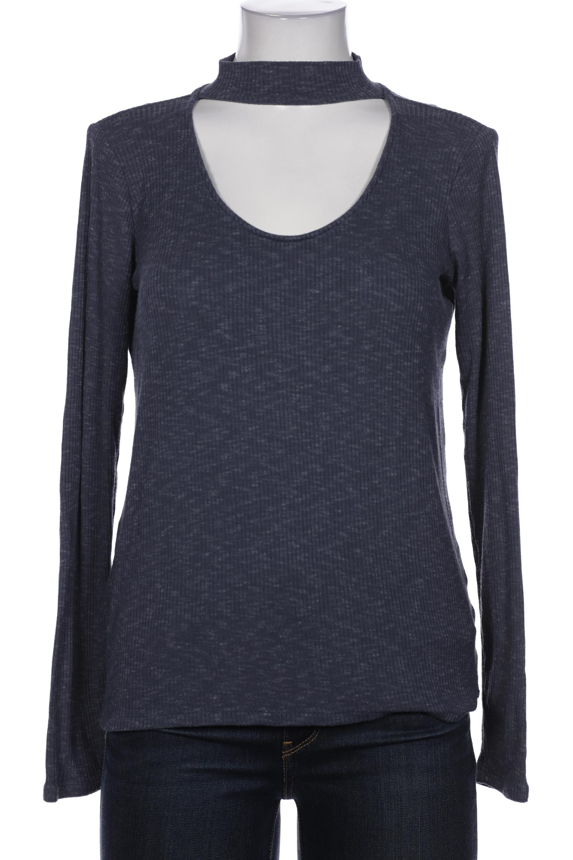 

Calvin Klein Jeans Damen Langarmshirt, marineblau, Gr. 36