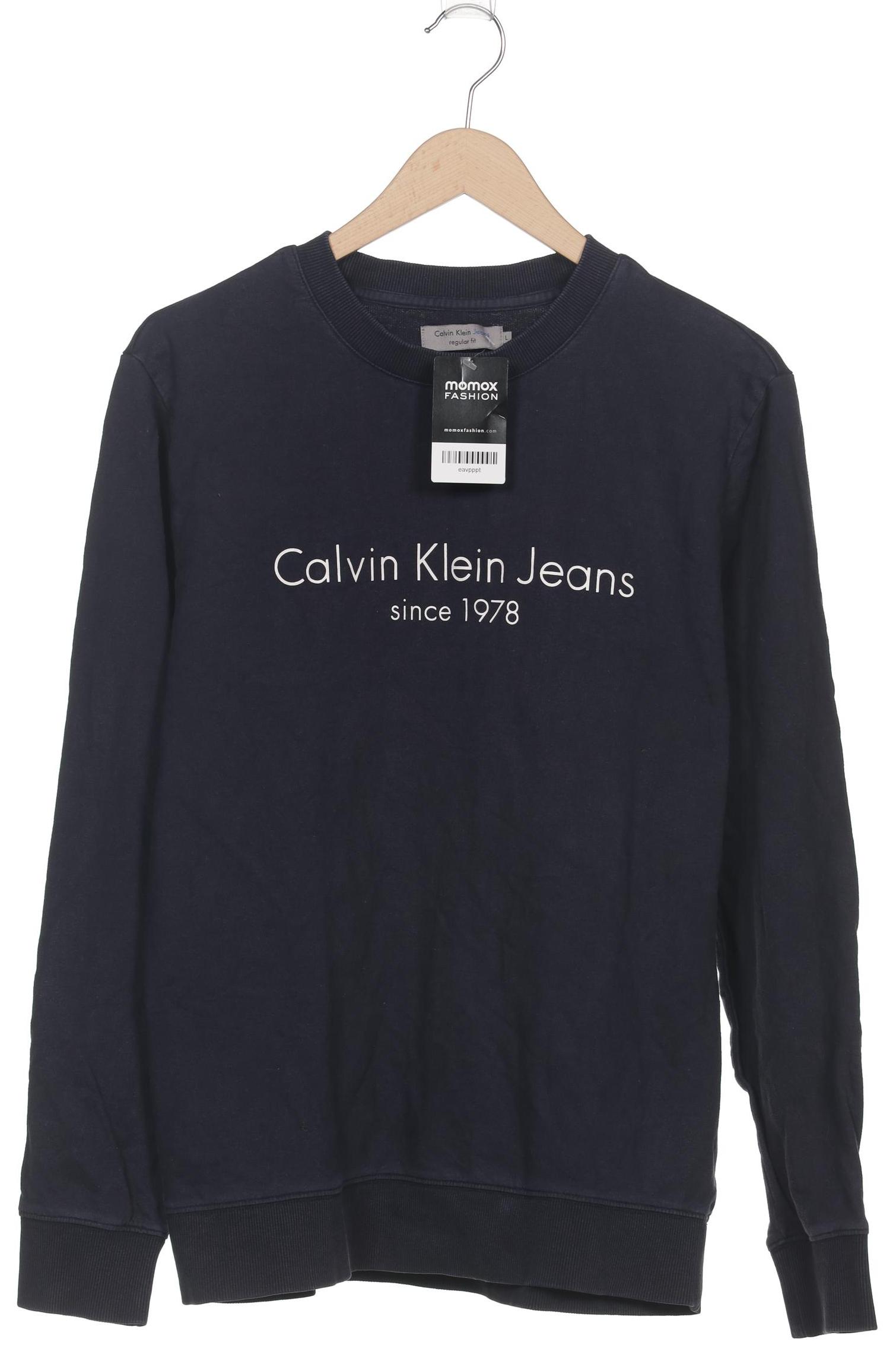 

Calvin Klein Jeans Herren Sweatshirt, marineblau, Gr. 52
