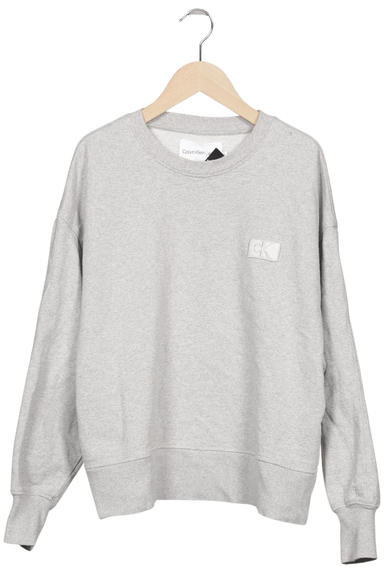 

Calvin Klein Jeans Damen Sweatshirt, grau, Gr. 36
