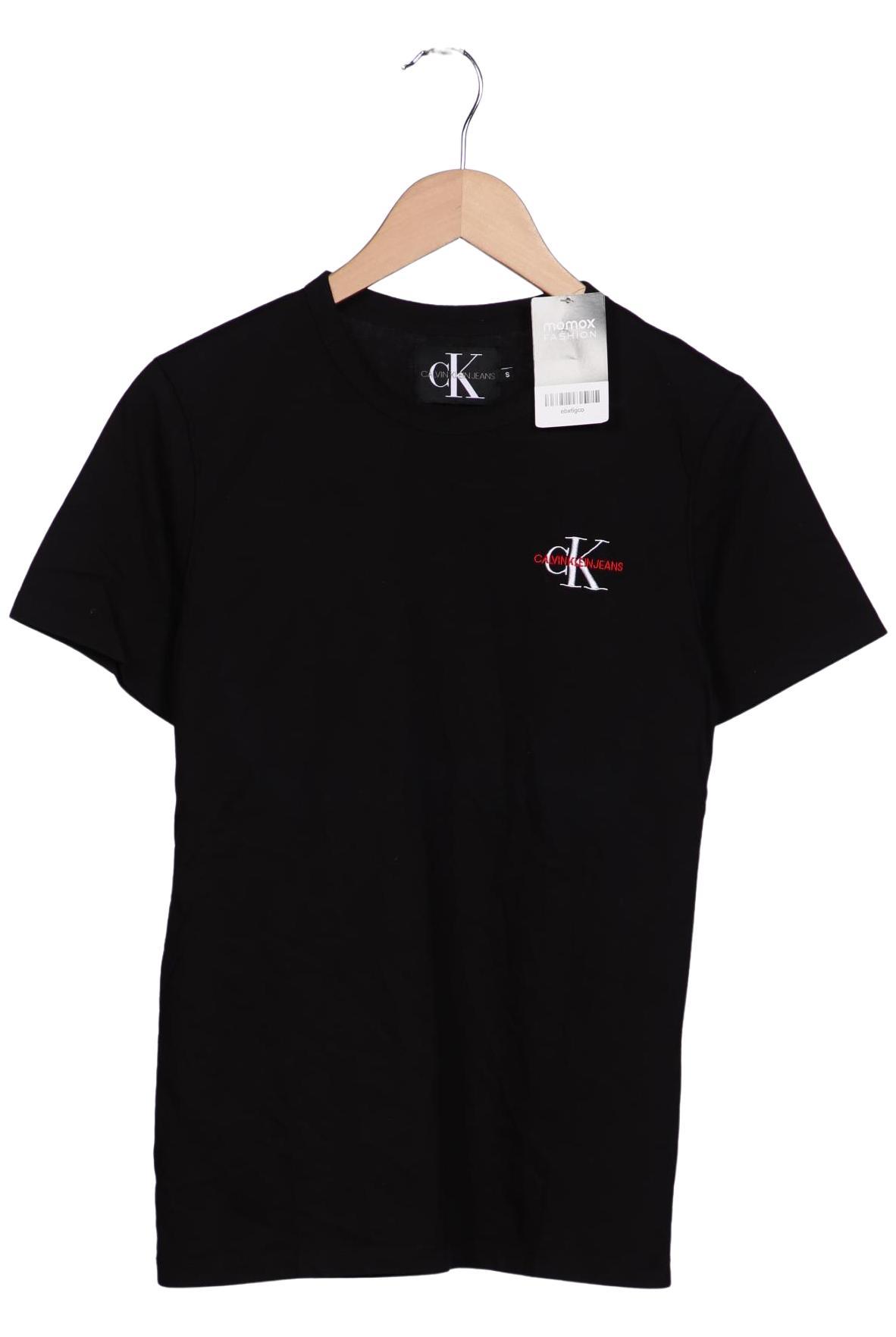 

Calvin Klein Jeans Damen T-Shirt, schwarz, Gr. 36