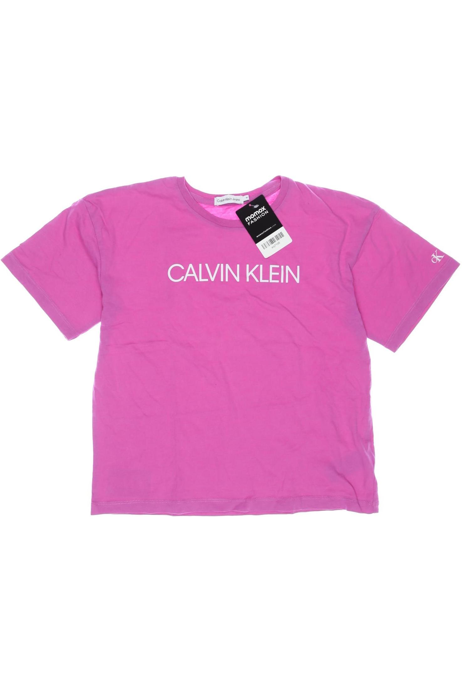 

Calvin Klein Jeans Damen T-Shirt, pink, Gr. 164