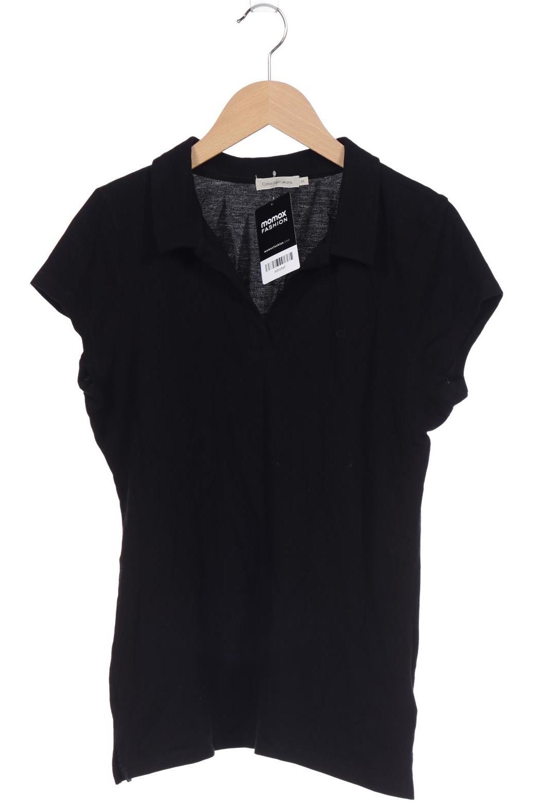 

Calvin Klein Jeans Damen Poloshirt, schwarz