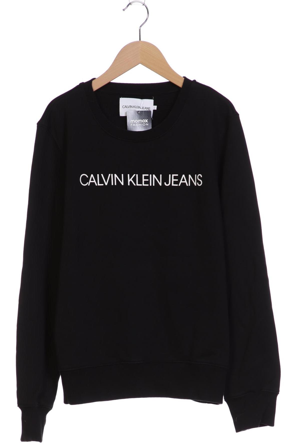 

Calvin Klein Jeans Damen Sweatshirt, schwarz, Gr. 42