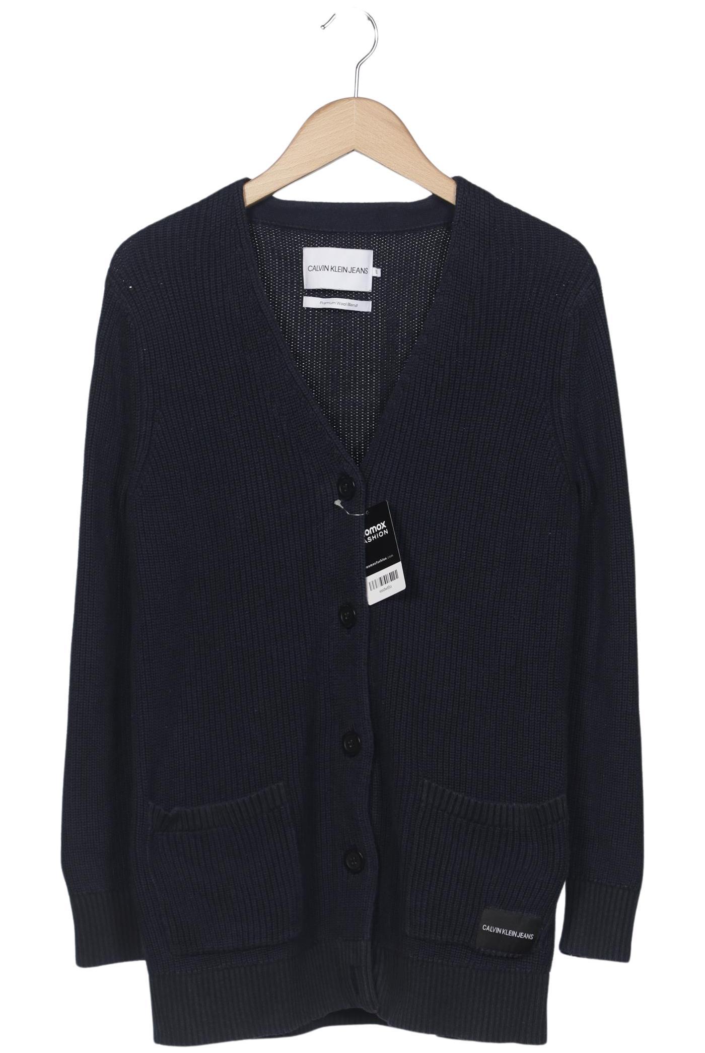 

Calvin Klein Jeans Damen Strickjacke, marineblau, Gr. 36