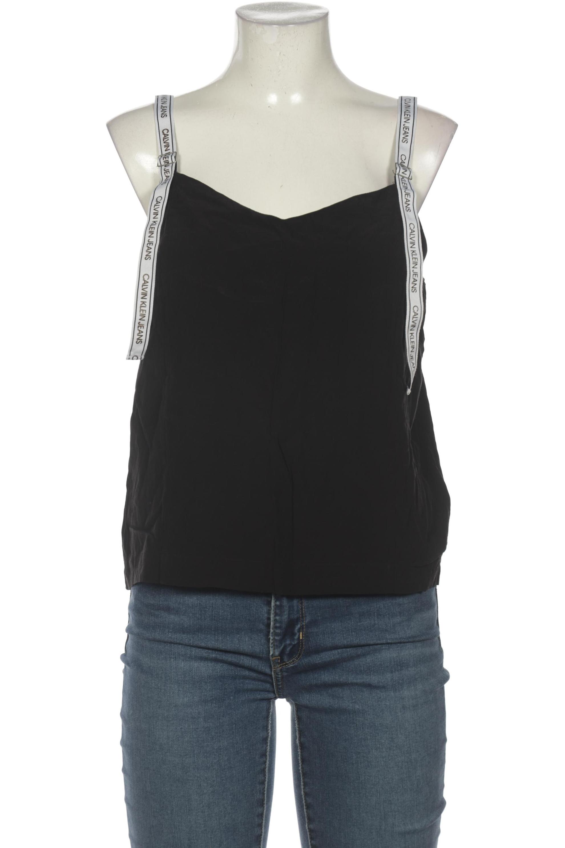 

Calvin Klein Jeans Damen Top, schwarz, Gr. 42