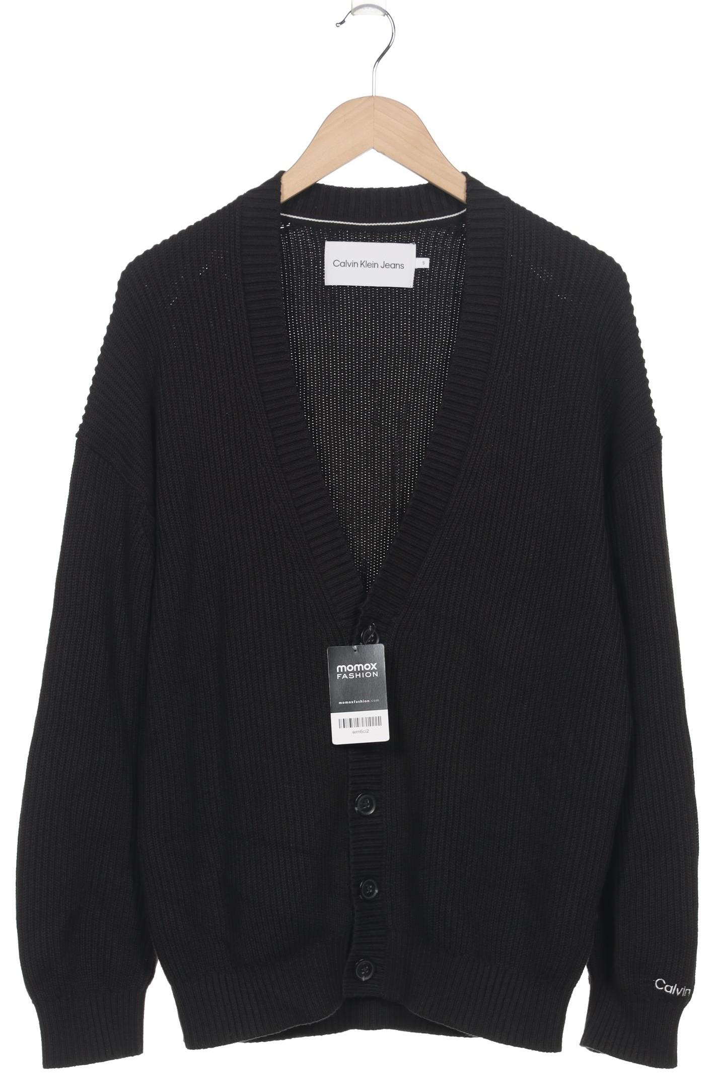 

Calvin Klein Jeans Herren Strickjacke, schwarz, Gr. 46