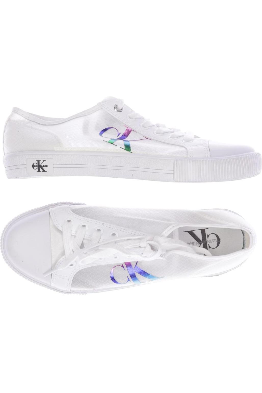 

Calvin Klein Jeans Damen Sneakers, weiß, Gr. 39