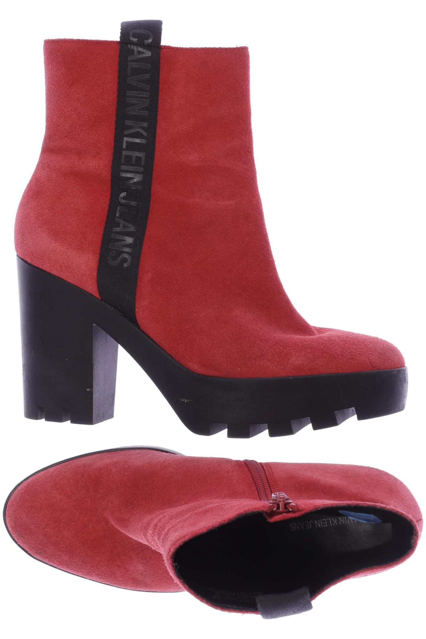 

Calvin Klein Jeans Damen Stiefelette, rot