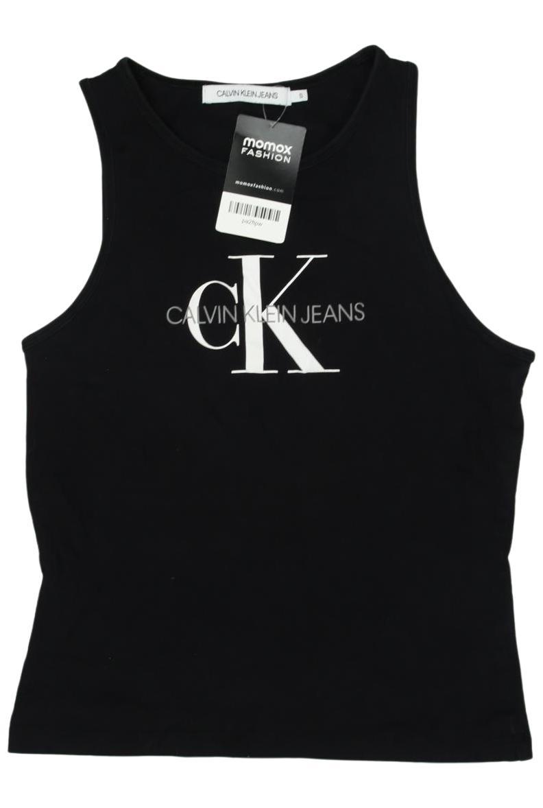 

Calvin Klein Jeans Damen Top, schwarz, Gr. 36
