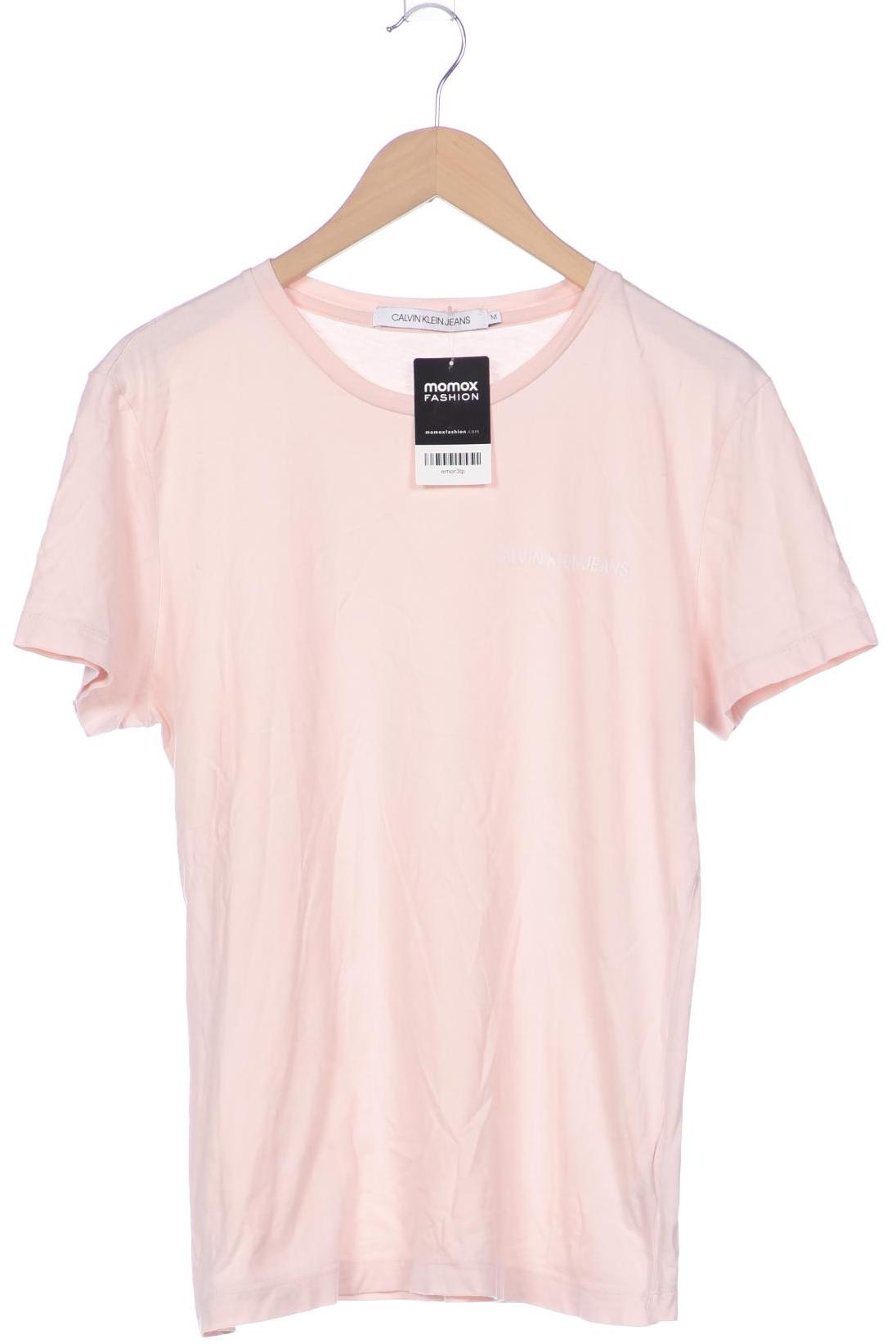 

Calvin Klein Jeans Damen T-Shirt, pink, Gr. 38