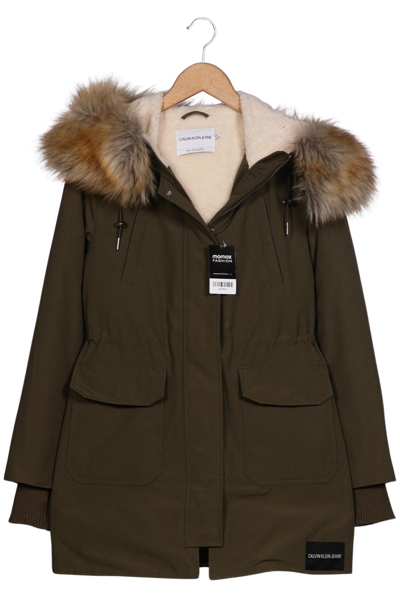 

Calvin Klein Jeans Damen Mantel, grün, Gr. 34