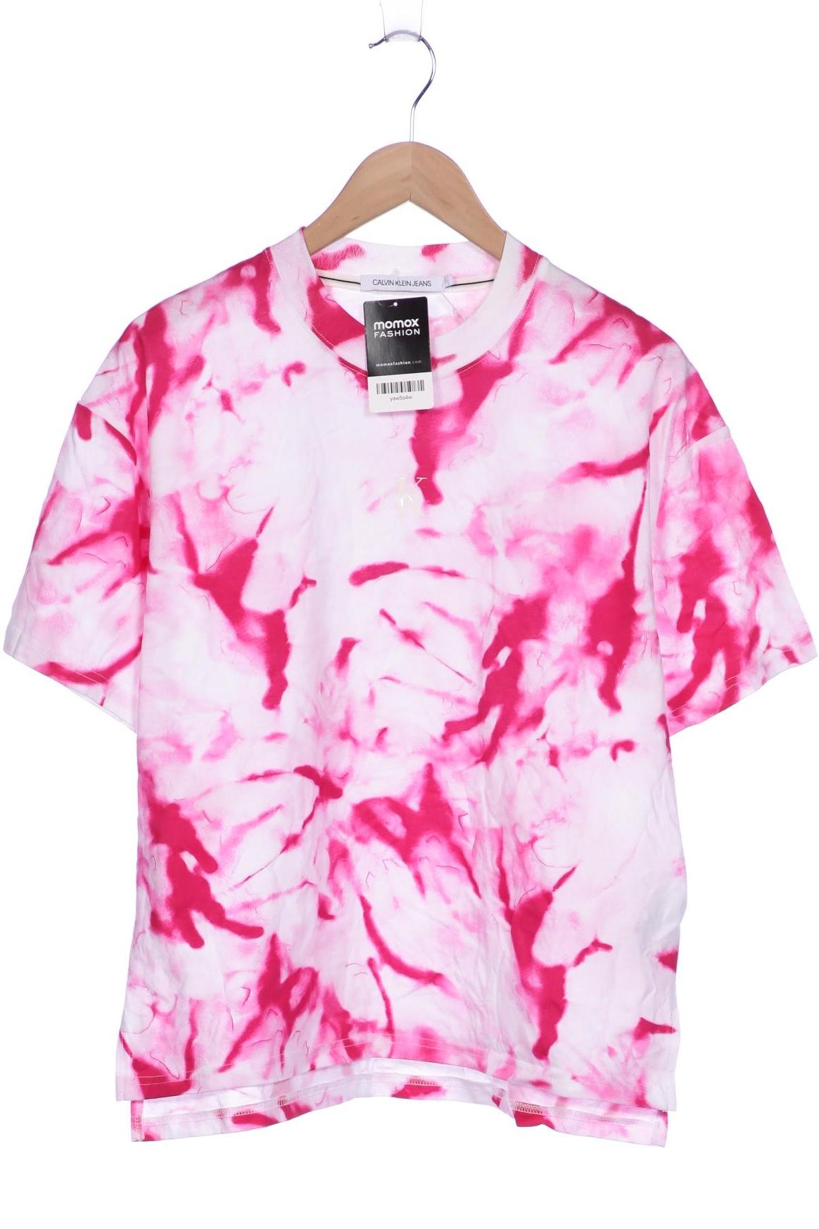 

Calvin Klein Jeans Damen T-Shirt, pink, Gr. 36