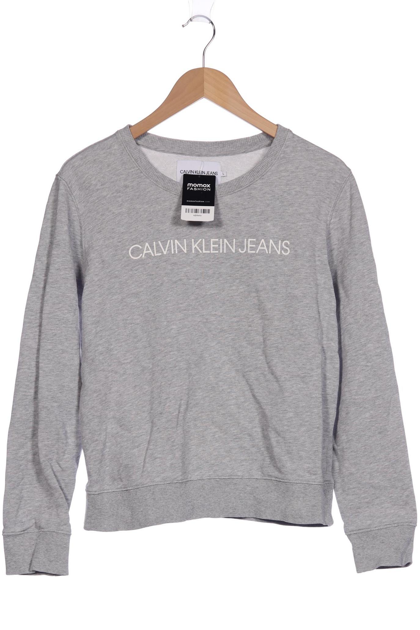 

Calvin Klein Jeans Damen Sweatshirt, grau, Gr. 42