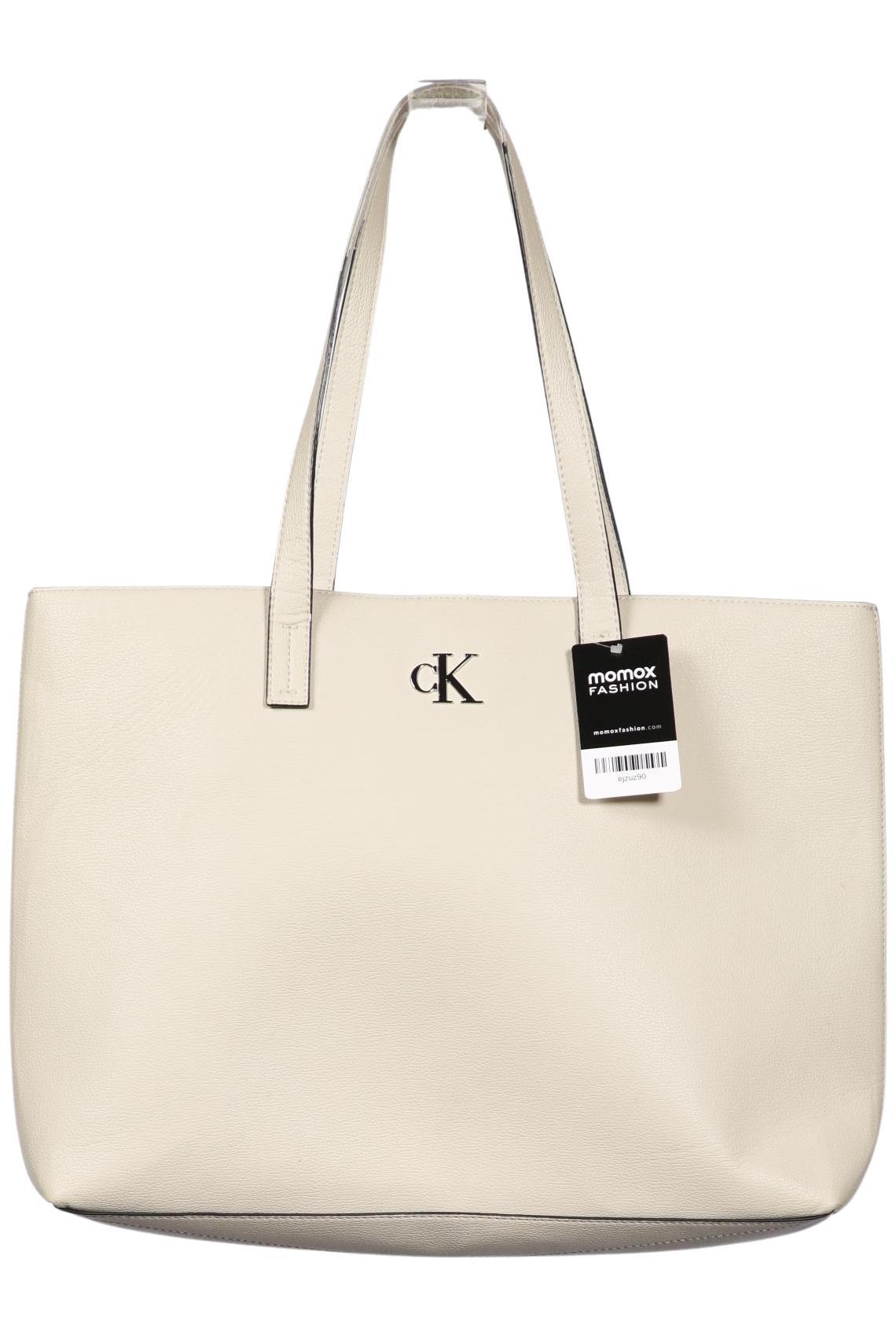 

Calvin Klein Jeans Damen Handtasche, cremeweiß, Gr.
