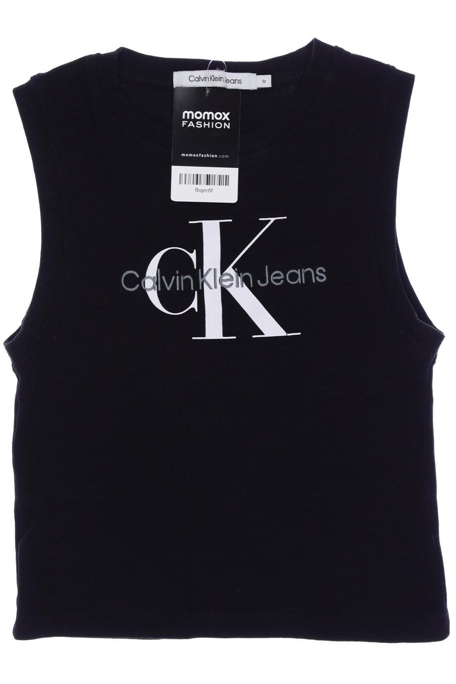 

Calvin Klein Jeans Damen Top, schwarz, Gr. 38