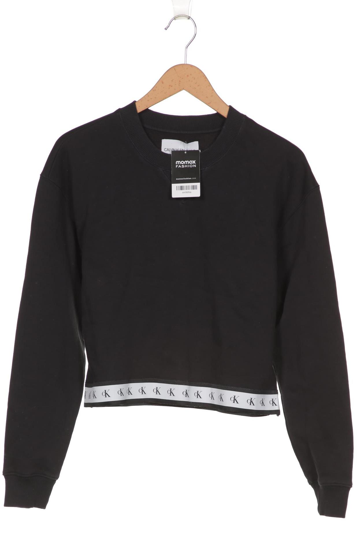

Calvin Klein Jeans Damen Sweatshirt, schwarz, Gr. 38