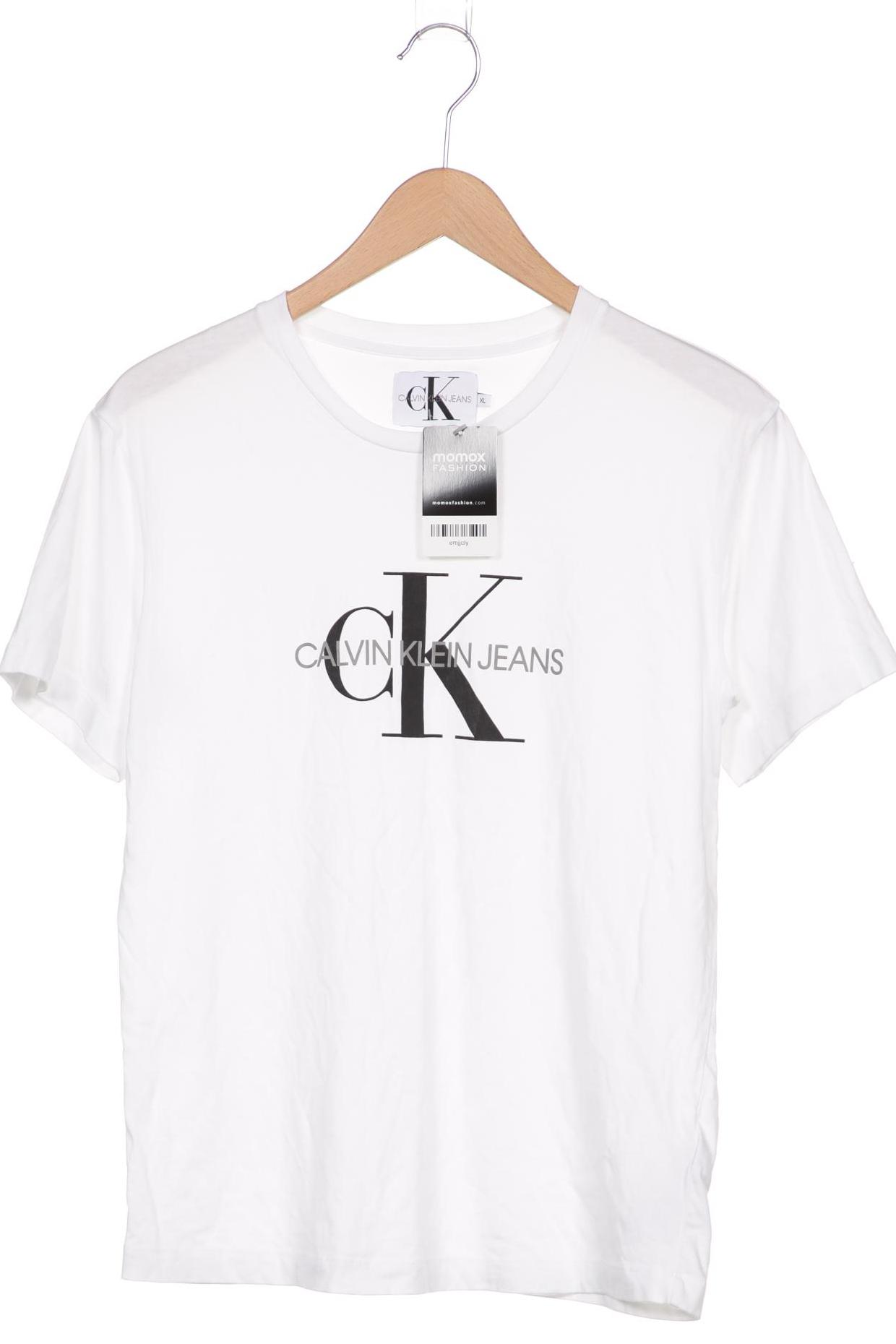 

Calvin Klein Jeans Damen T-Shirt, weiß