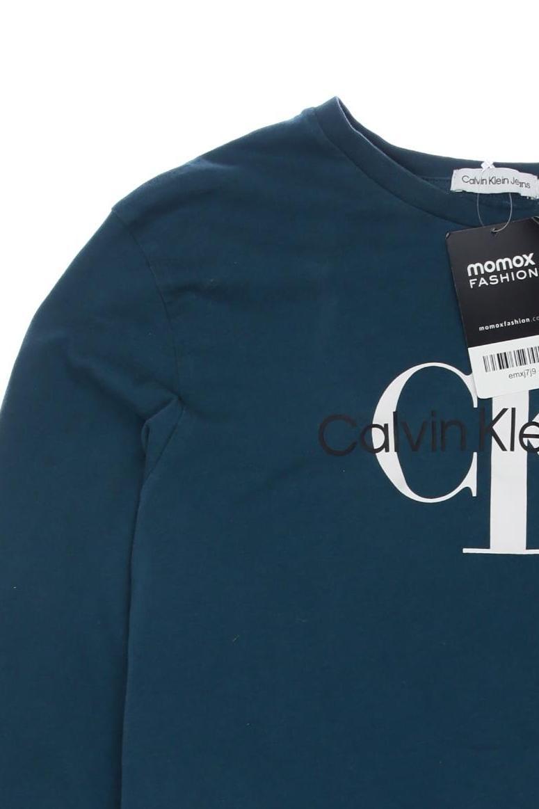 Thumbnail - Calvin Klein Jeans Herren Langarmshirt, türkis, Gr. 16