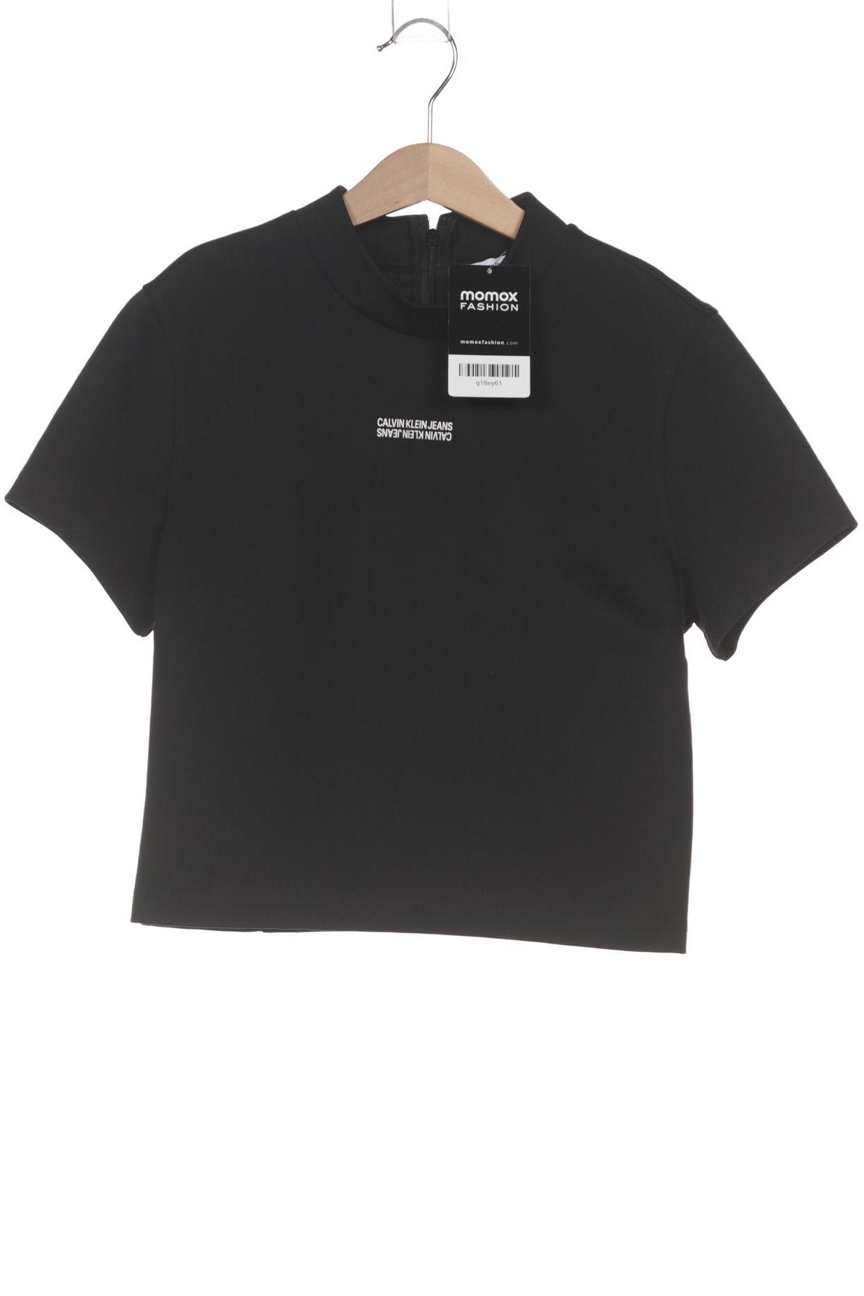 

Calvin Klein Jeans Damen T-Shirt, schwarz, Gr. 38