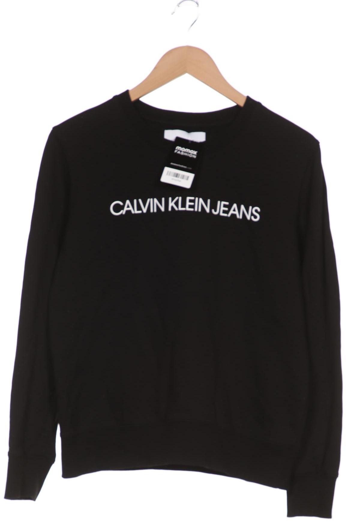 

Calvin Klein Jeans Damen Sweatshirt, schwarz, Gr. 42