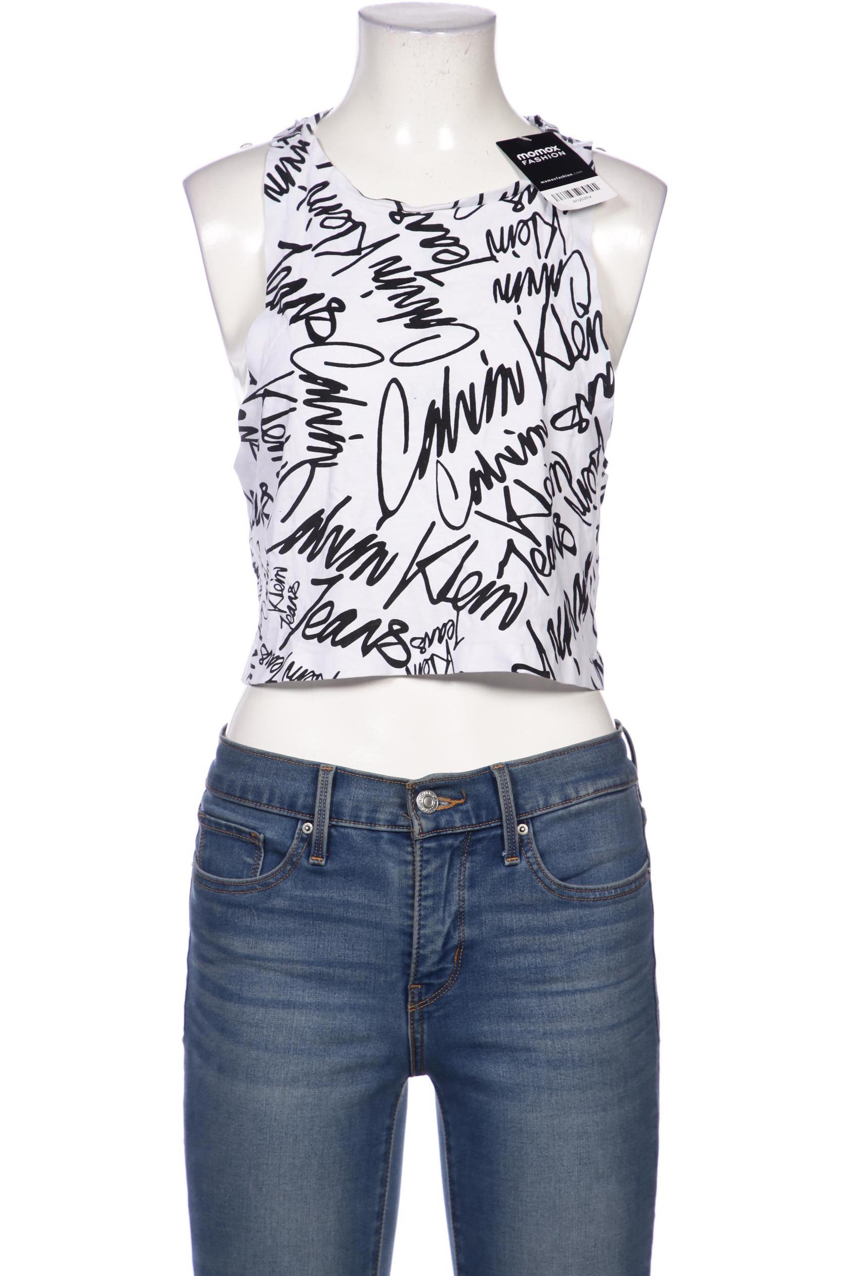 

Calvin Klein Jeans Damen Top, weiß