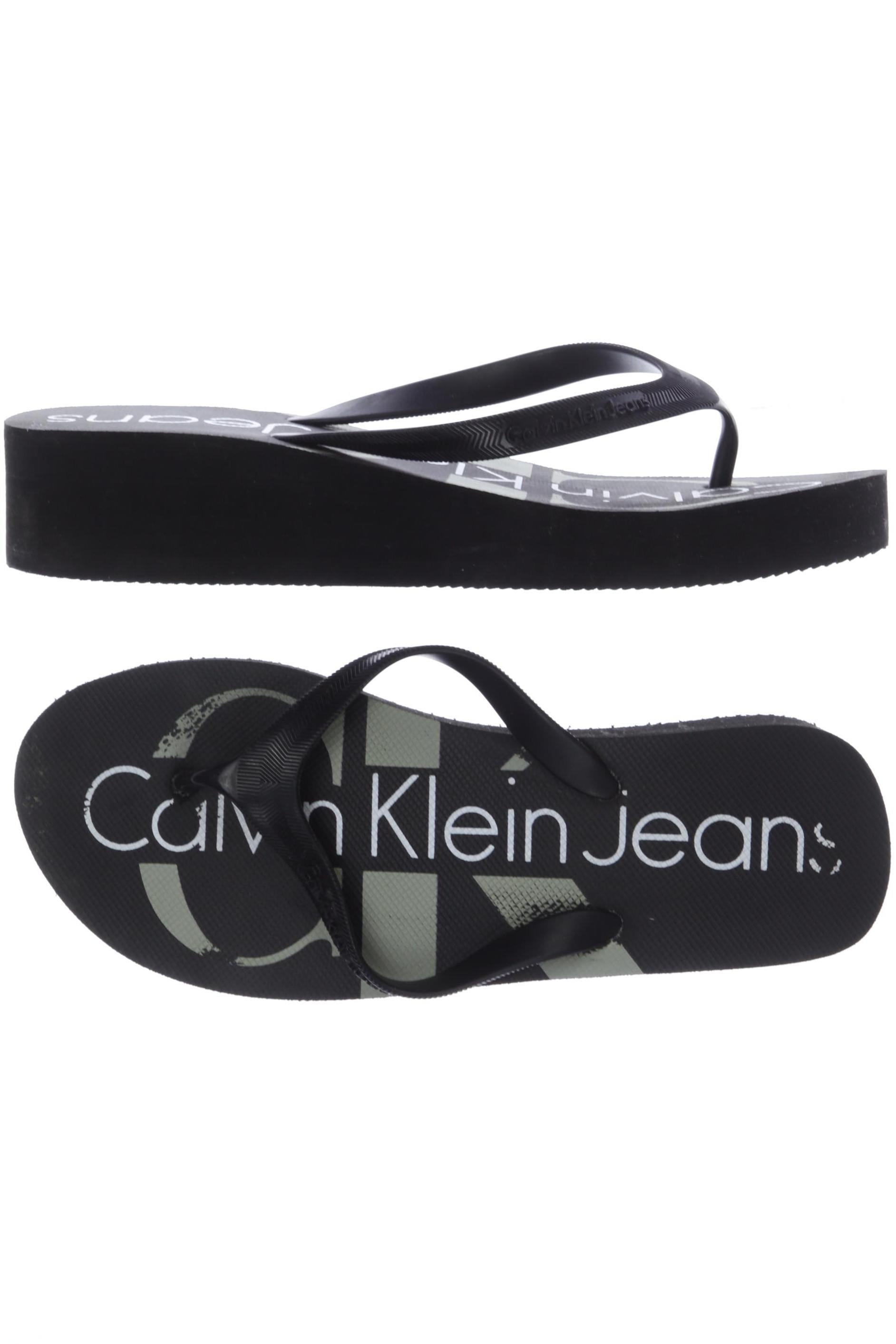 

Calvin Klein Jeans Damen Sandale, schwarz, Gr. 36