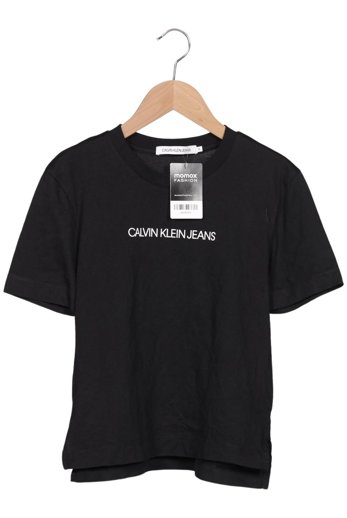 

Calvin Klein Jeans Damen T-Shirt, schwarz, Gr. 36