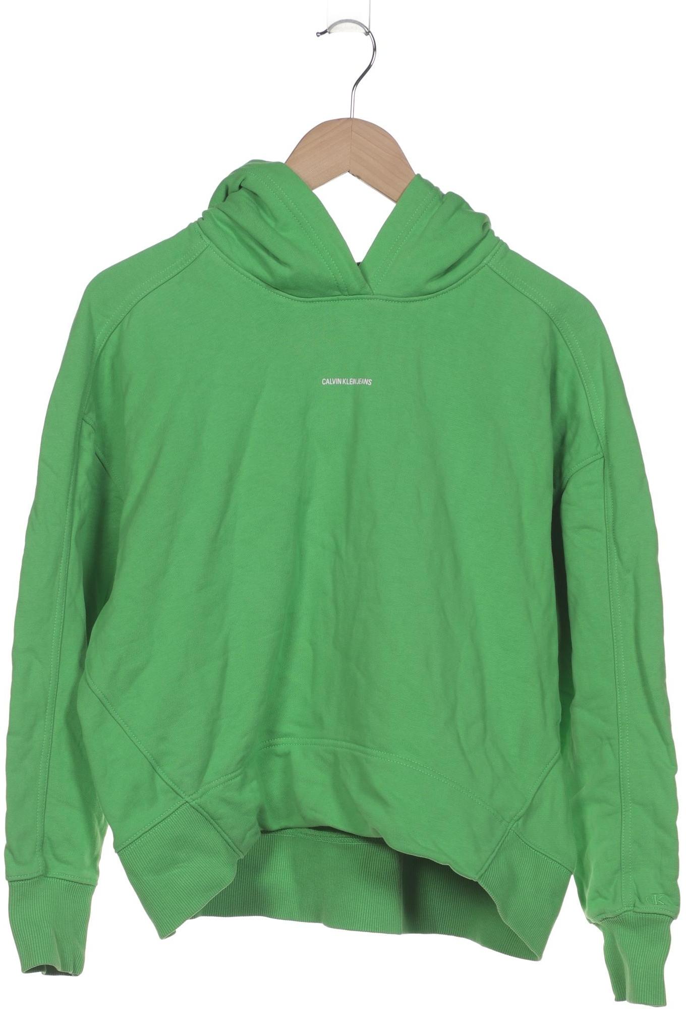 

Calvin Klein Jeans Damen Kapuzenpullover, grün, Gr. 38