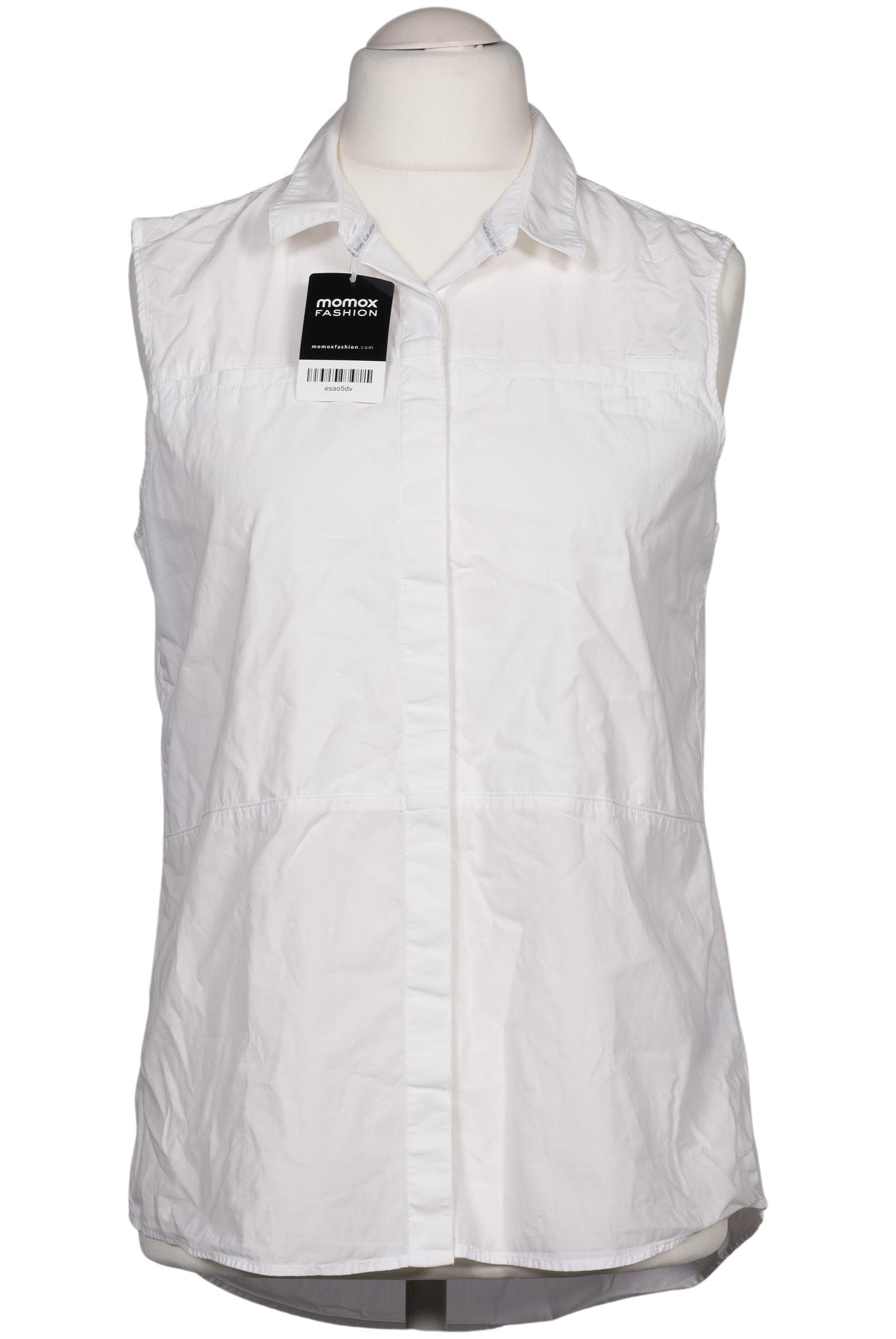 

Calvin Klein Jeans Damen Bluse, weiß, Gr. 42