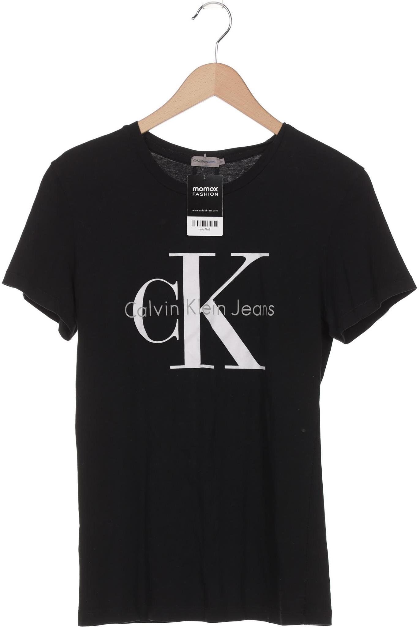 

Calvin Klein Jeans Damen T-Shirt, schwarz, Gr. 38