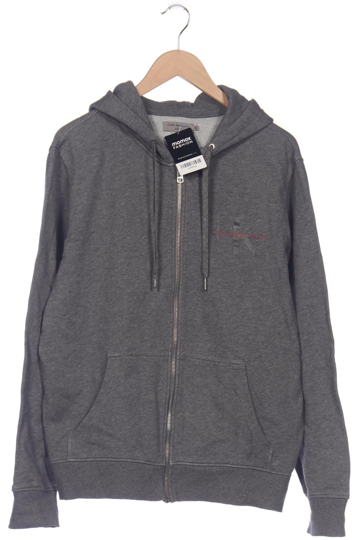 

Calvin Klein Jeans Herren Kapuzenpullover, grau, Gr. 54