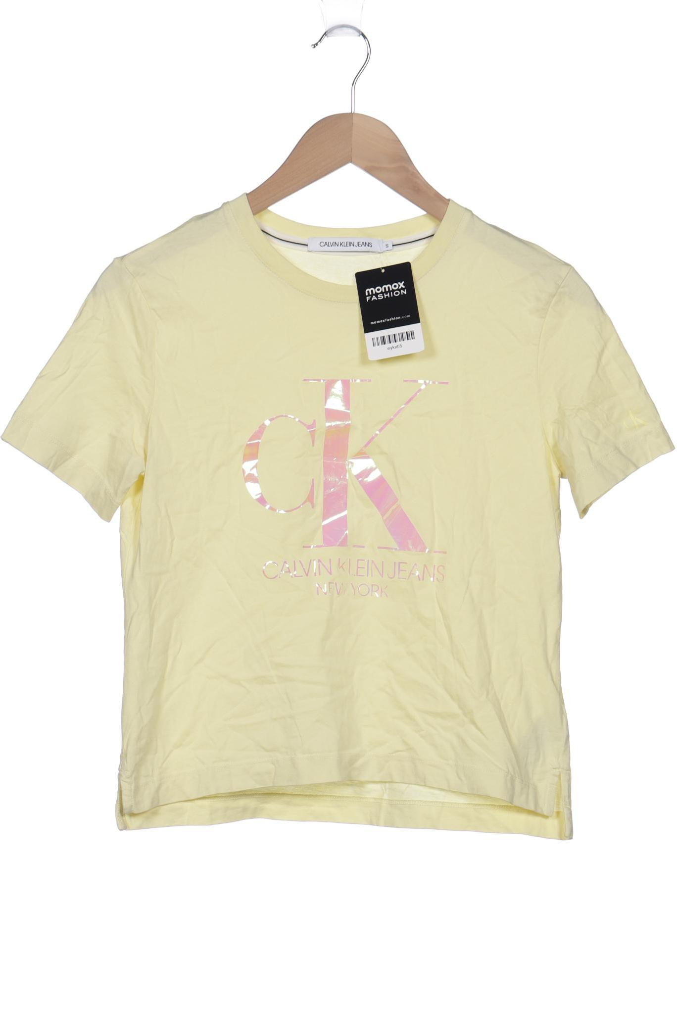

Calvin Klein Jeans Damen T-Shirt, gelb