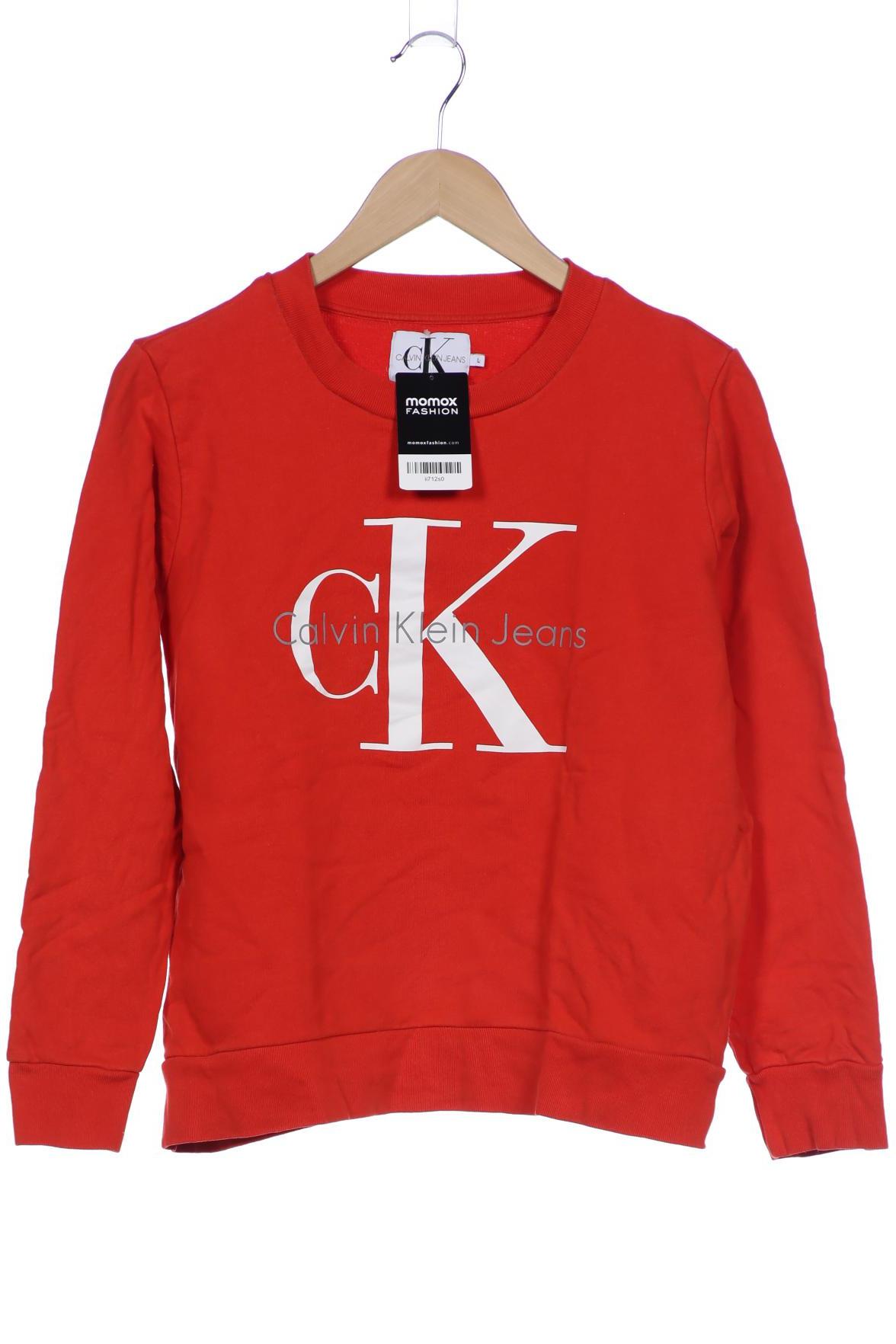 

Calvin Klein Jeans Damen Sweatshirt, rot, Gr. 42