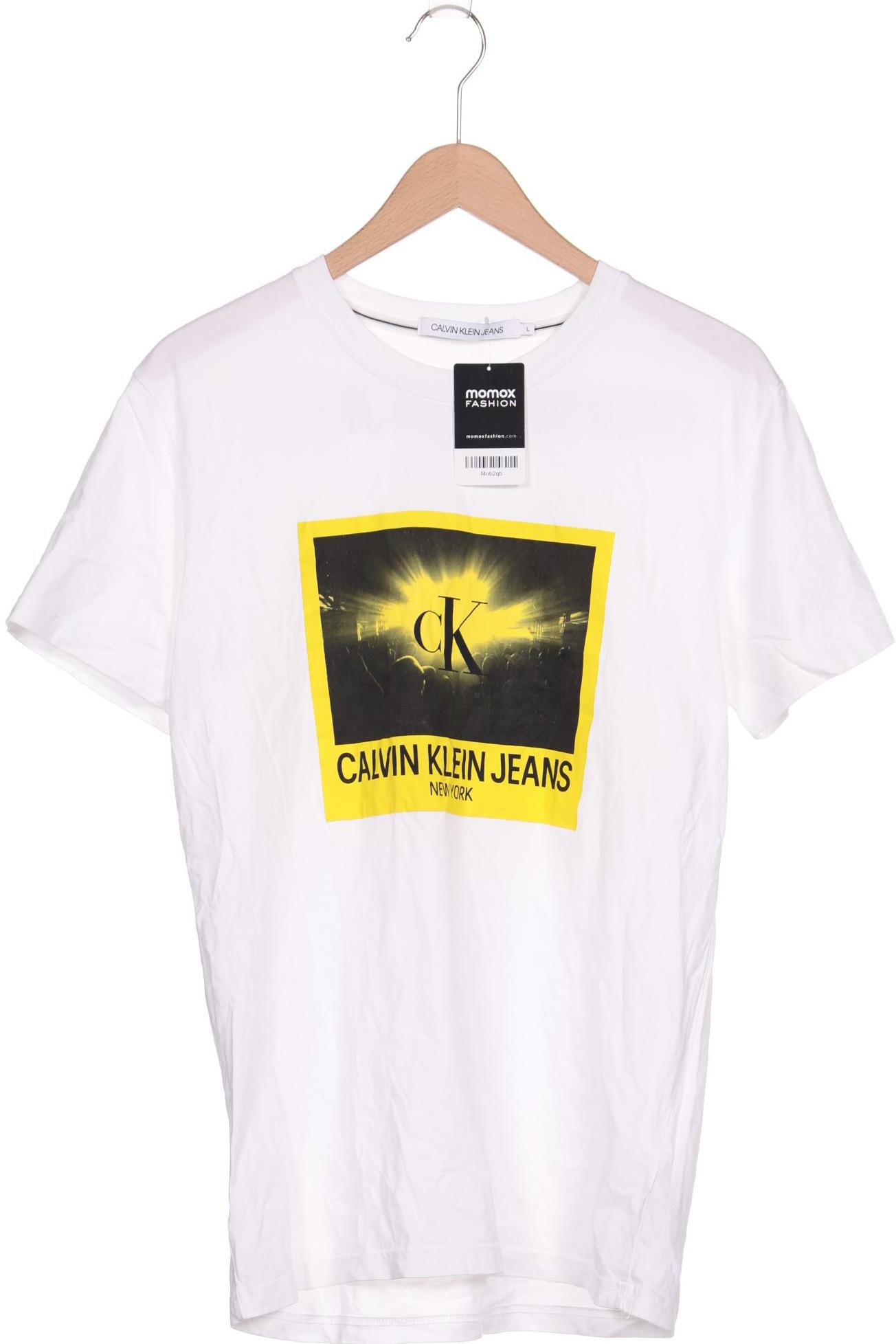 

Calvin Klein Jeans Herren T-Shirt, weiß
