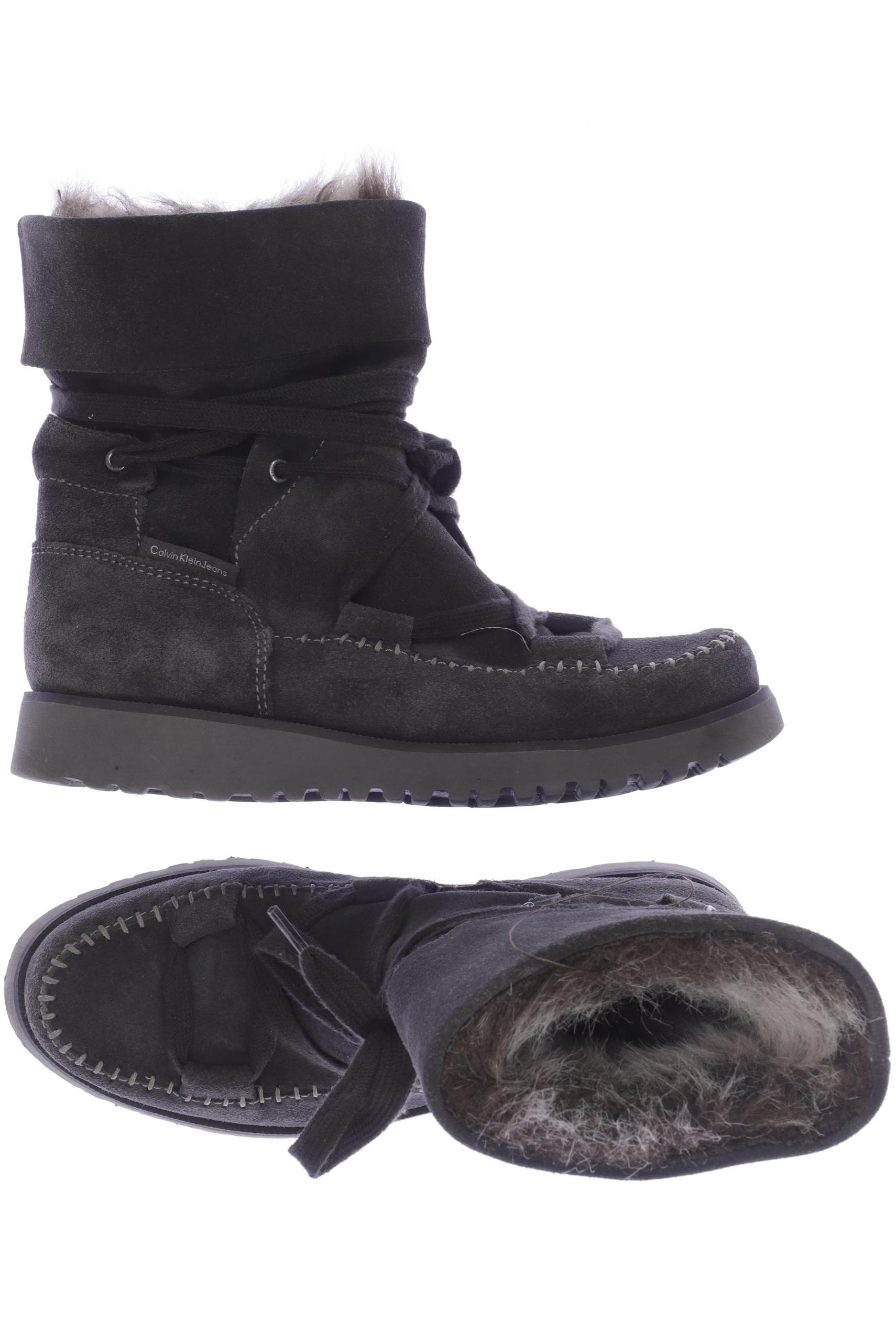 

Calvin Klein Jeans Damen Stiefelette, grau