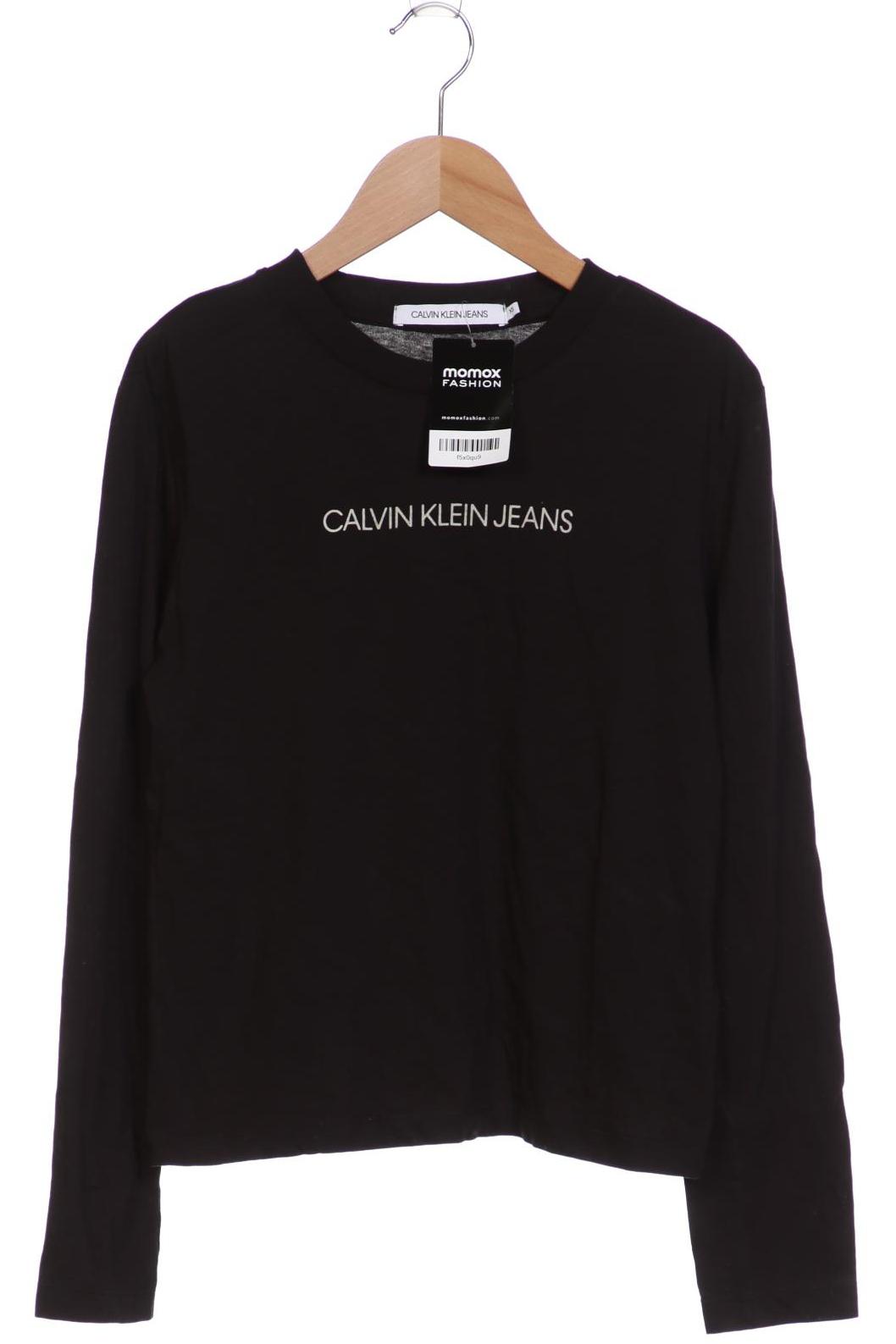 

Calvin Klein Jeans Damen Langarmshirt, schwarz