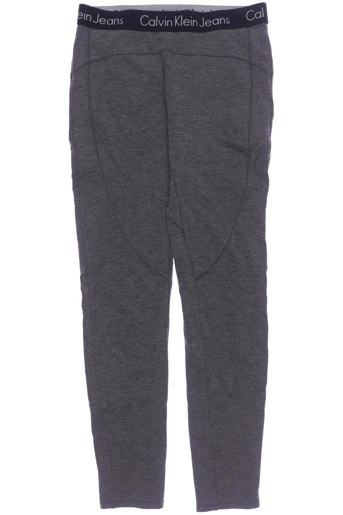 

Calvin Klein Jeans Damen Stoffhose, grau, Gr. 0