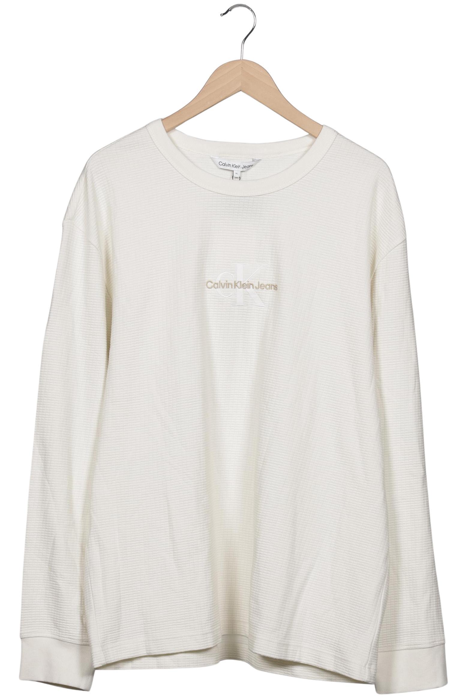 Thumbnail - Calvin Klein Jeans Herren Sweatshirt, cremeweiß, Gr. 54