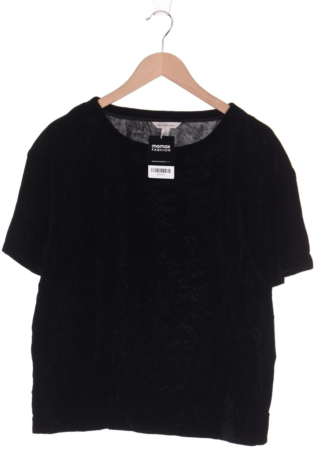 

Calvin Klein Jeans Damen T-Shirt, schwarz, Gr. 42