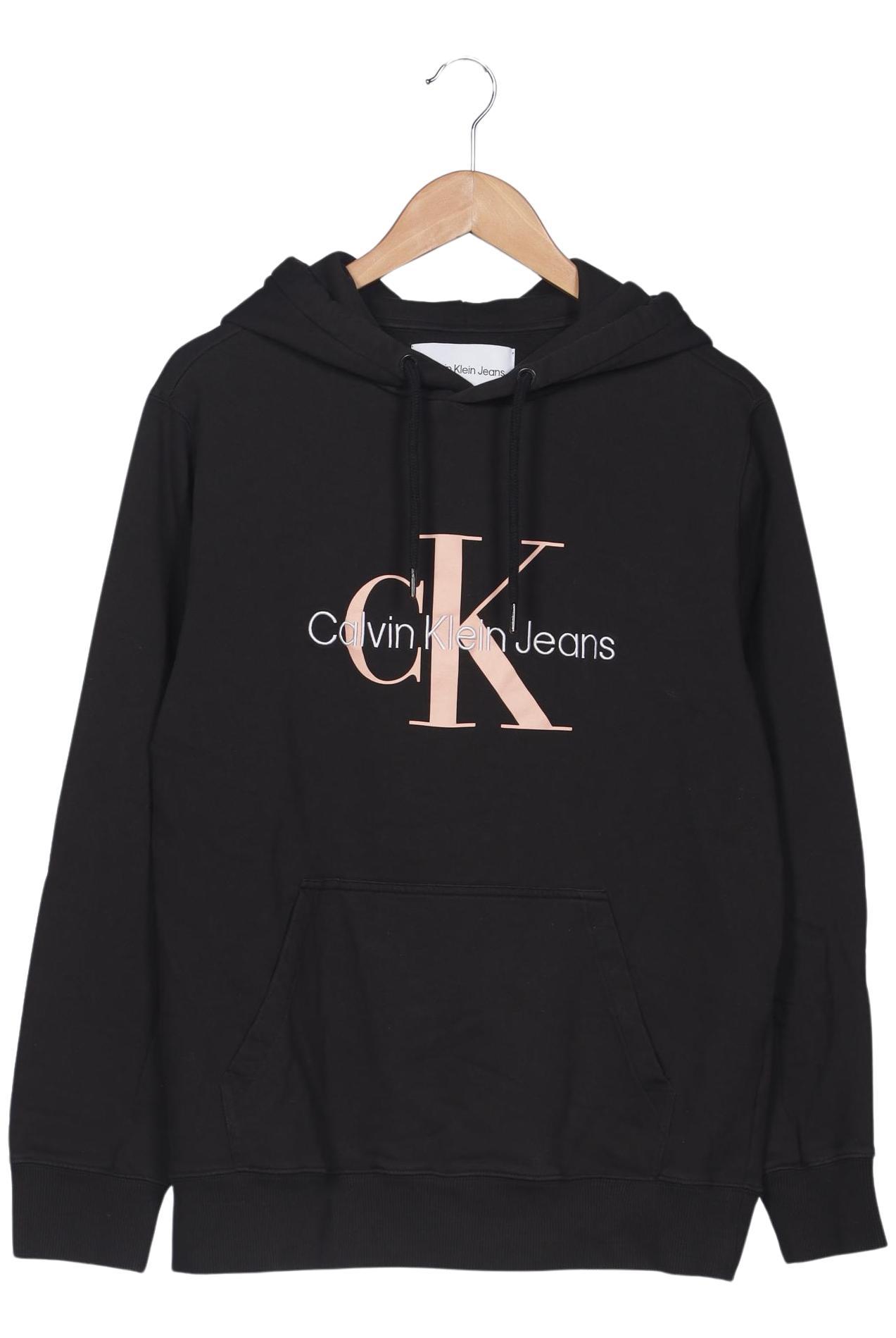 

Calvin Klein Jeans Damen Kapuzenpullover, schwarz, Gr. 44