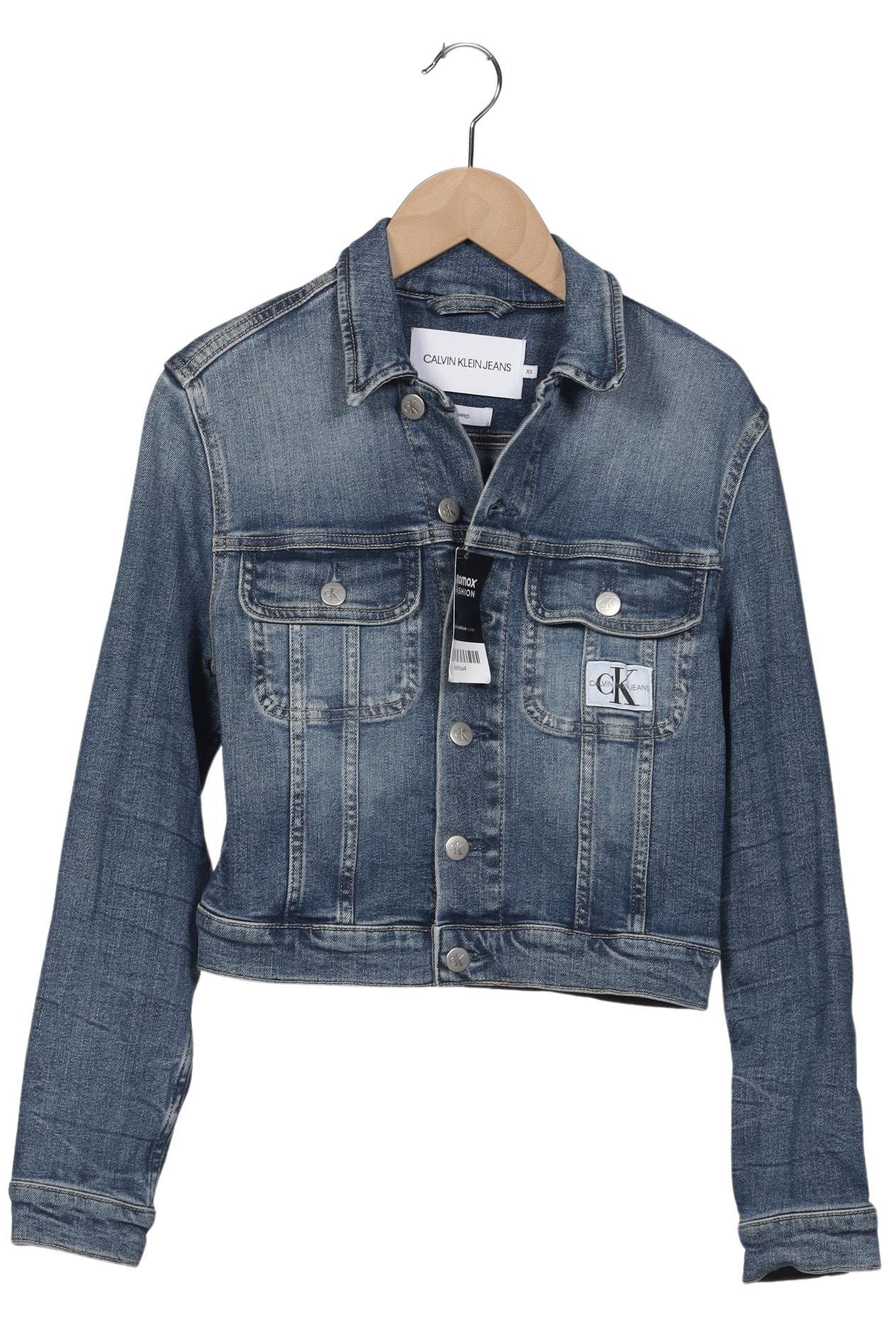 

Calvin Klein Jeans Damen Jacke, blau, Gr. 34