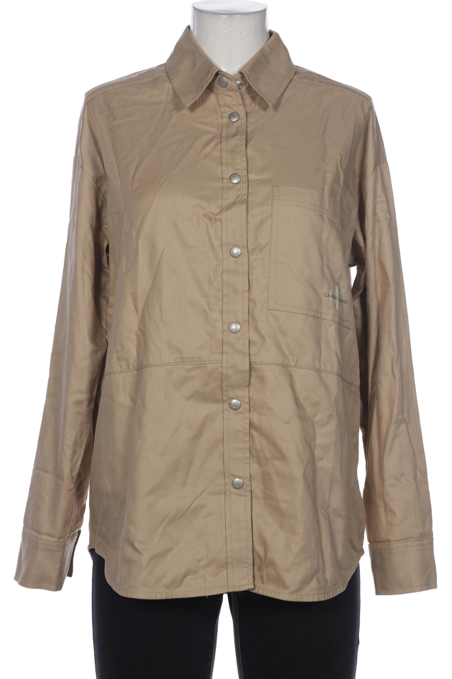 

Calvin Klein Jeans Damen Bluse, beige, Gr. 38