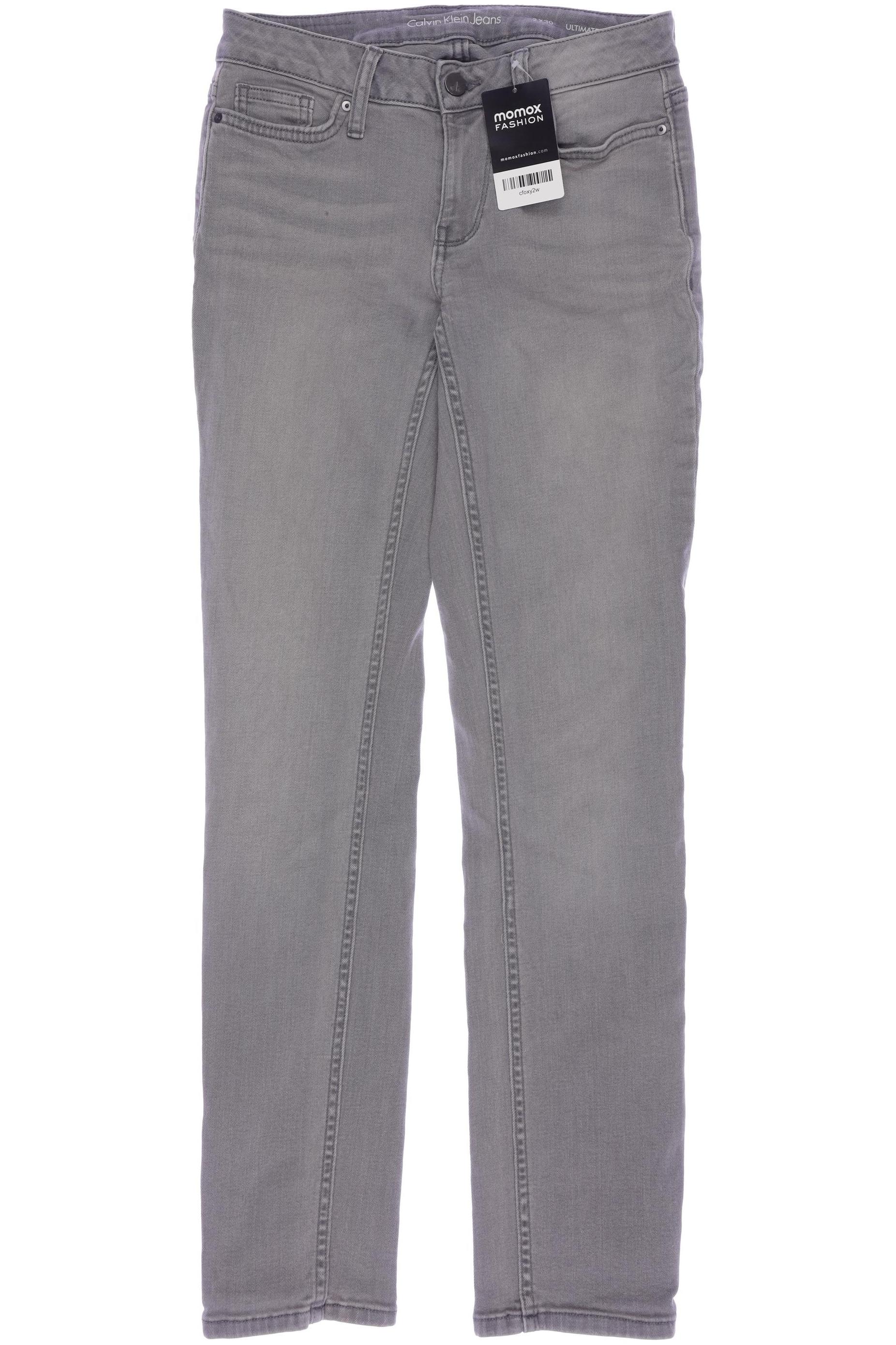 

Calvin Klein Jeans Damen Jeans, grau, Gr. 2