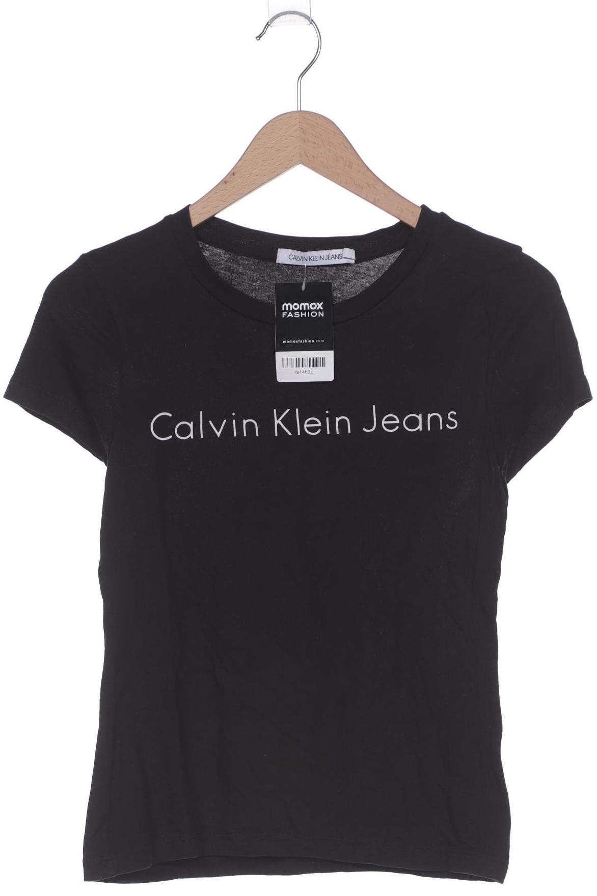

Calvin Klein Jeans Damen T-Shirt, schwarz, Gr. 34