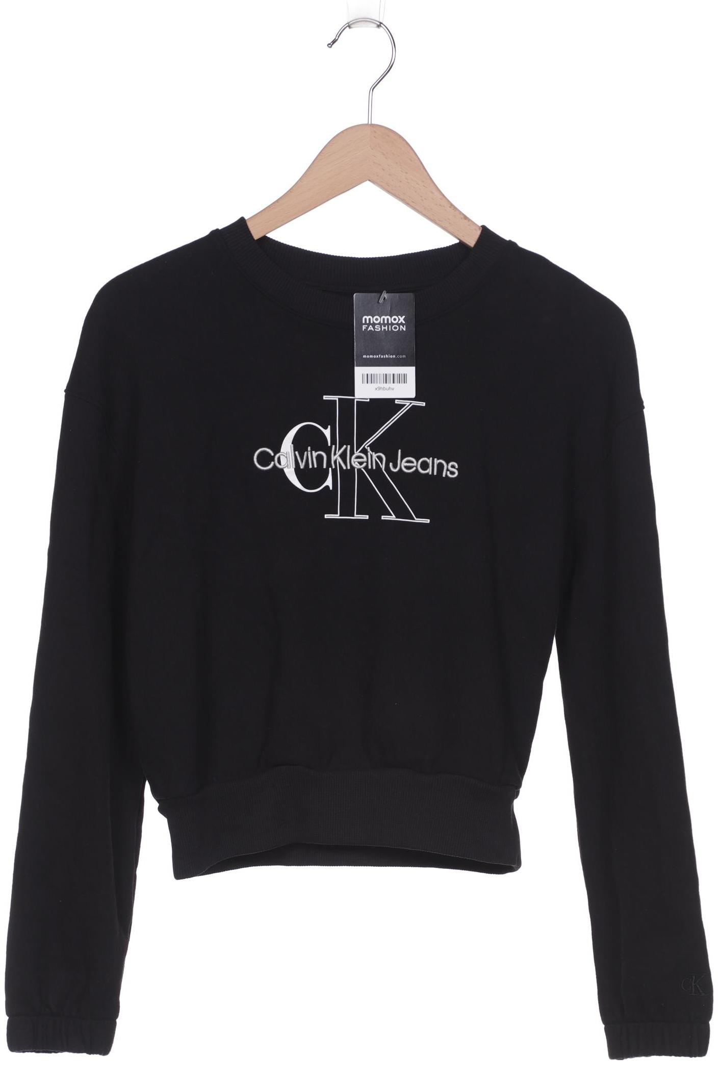 

Calvin Klein Jeans Damen Sweatshirt, schwarz, Gr. 38
