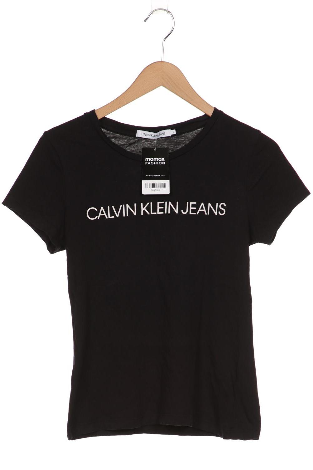 

Calvin Klein Jeans Damen T-Shirt, schwarz