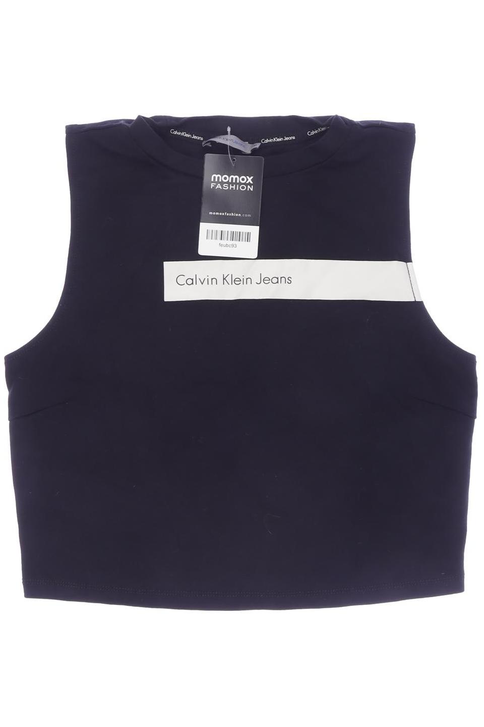 

Calvin Klein Jeans Damen Top, schwarz, Gr. 38
